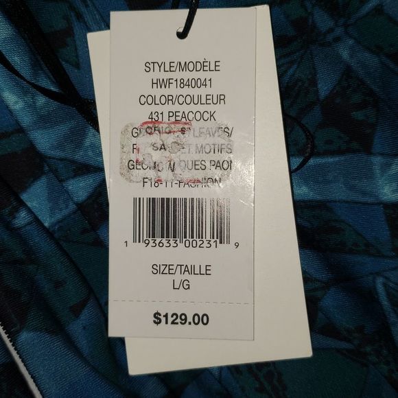 Halston Wrap Dress NWT - Picture 8 of 8